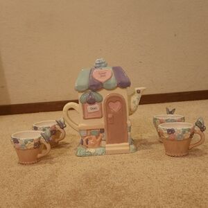 Precious Moments Ceramic Tea Set